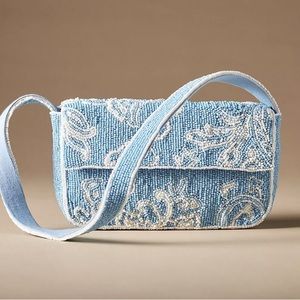 Anthropologie Fiona Beaded Bag